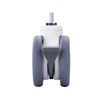 Doppia rotelle per dispositivo mobile ospedaliero con rotelle MYSD-120R